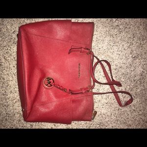 Michael Kors red purse